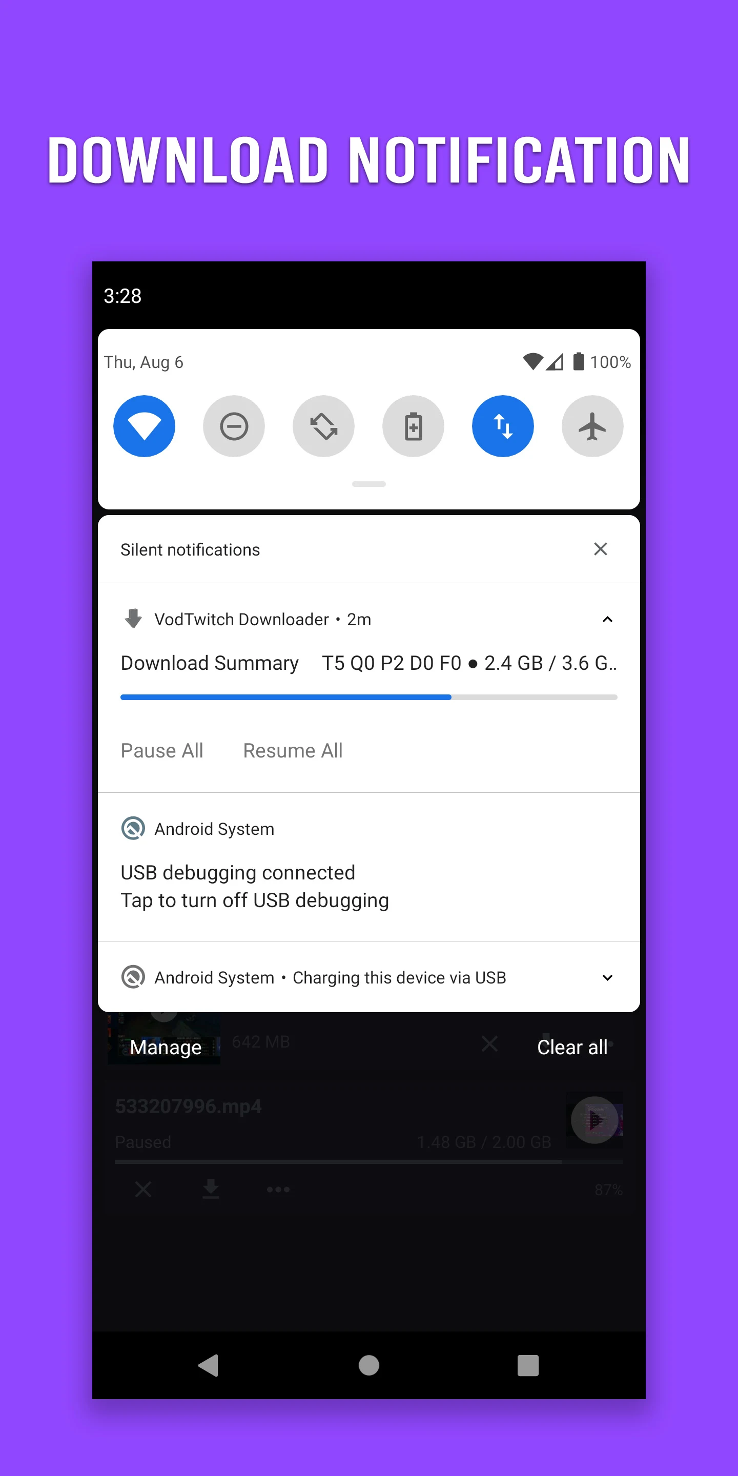Video Downloader for Twitch screenshot